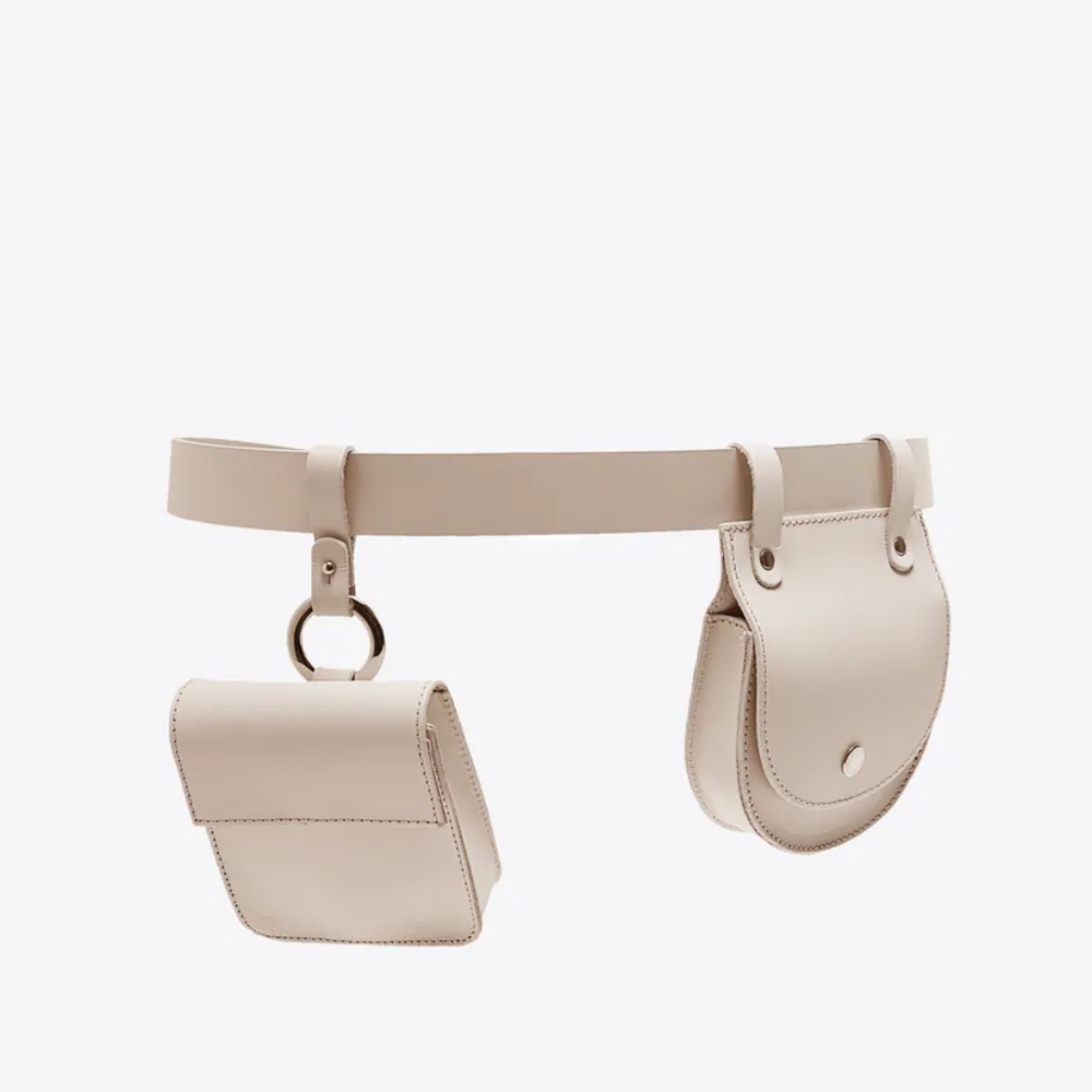 Zara leather coin belt bag NWT blogger's fav